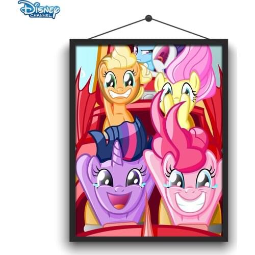 Disney Diamond Painting 5D DIY My Little Pony Family Multi-image Cartoon Sticker Diamond Embroidery Handmade Decoration