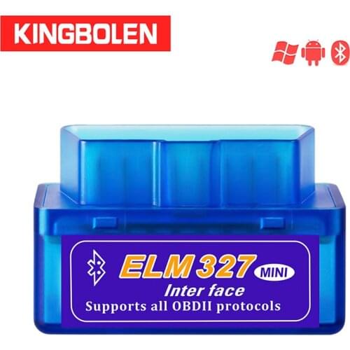 ELM327 mini Bluetooth V2.1 OBD2 Interface Auto Diagnostic tool elm 327 Code Reader for Android Torque OBDII adapter