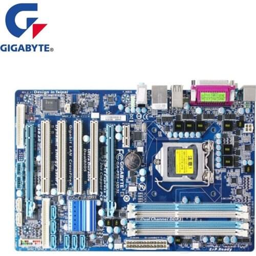 For Gigabyte GA-P55-US3L P55-US3L Motherboard LGA 1156 For Intel P55 P55M Used Desktop Mainboard USB2.0 SATA II PCI-E X16