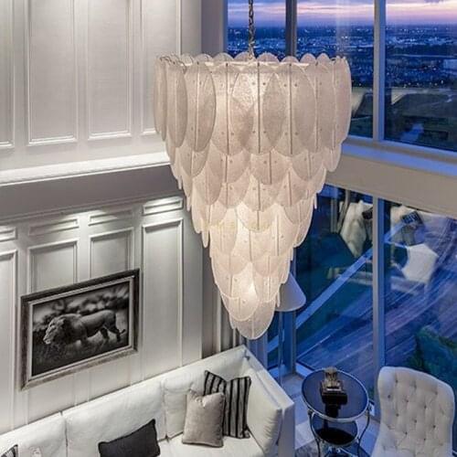 Art chandelier hotel lobby lobby living room duplex building villa shopping mall meeting room large chandelier