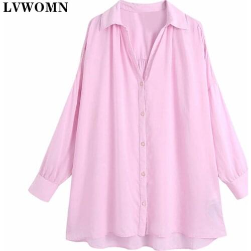 LVWOMN Pink Blouses