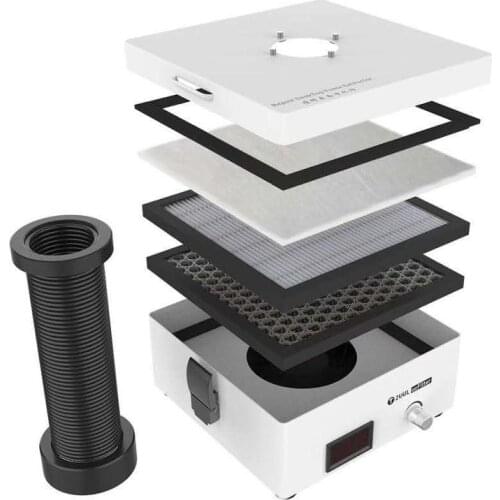 2UUL uuFliter DeskTop Fume Extractor 110v 220v for Laboratory Home PCB Welding BGA soldering smoke absorbing purifying Device