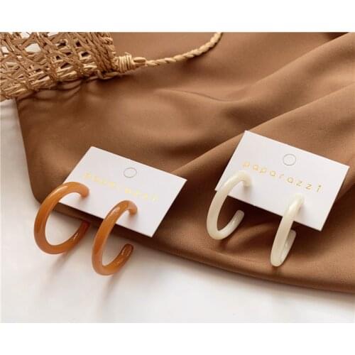 Minimalist Drop Earring Femme Korean Sheet Circle Big Dangle Earrings for Women Wedding Gift Party Trendy Jewelry 2020 New