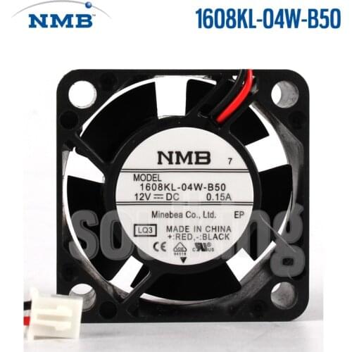 NEW NMB-MAT NMB 1608KL-04W-B50 4020 12V 0.15A FOR FANUC cooling fan