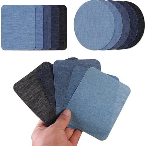 Repair Pants Iron On Elbow Patches And Jean Pants Apparel Sewing Fabric Clothing Clothes Patch DIY 1PC Popular For Jean DIY