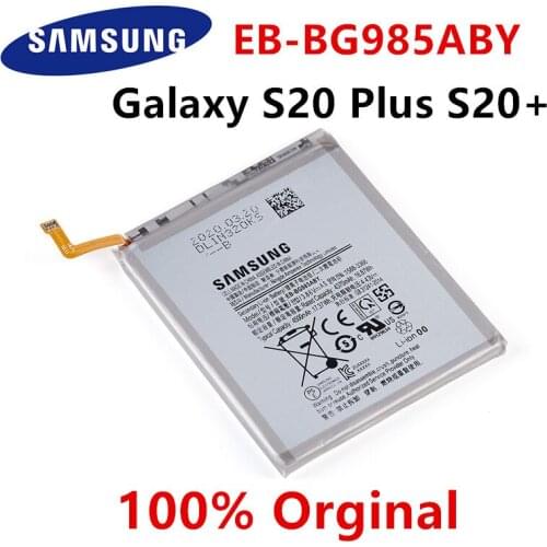 SAMSUNG Orginal EB-BG985ABY 4500mAh Replacement Battery For Samsung Galaxy S20 Plus S20Plus S20+ Mobile phone Batteries