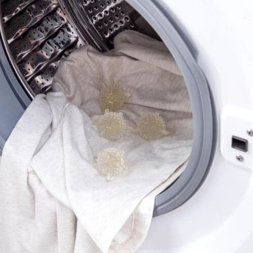 OTHERHOUSE 10Pcs Laundry Dryer Balls Eco Friendly Laundry Ball Wrinkle Remover Washing Machine Balls For Cleaning Clothes