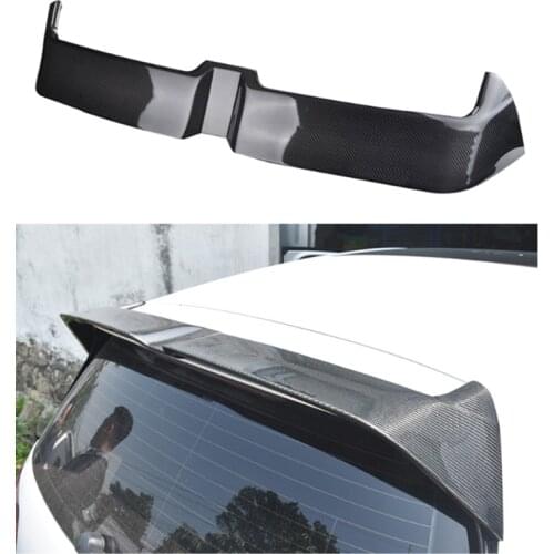 For Volkswagen Golf 7 mk7 GTI 2013-2019 Spoiler Carbon Fiber Decorative pattern rear wing Golf 7 GTI High quality ABS spoiler