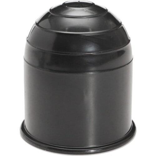 Universal 50mm Trailer Ball Cover Ball Protector Protection Cap Hitch Ball Cover Towball Cap (Black)