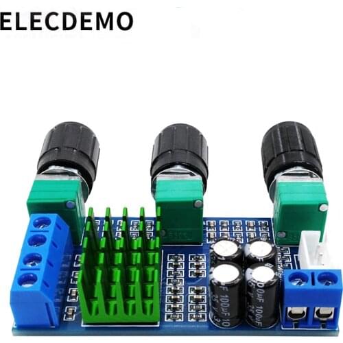 XH-M567 Galaxy TPA3116D2 dual channel digital power amplifier board woofer adjustment board carrier amplifier dual 80W