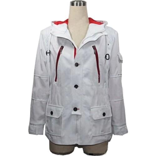 2017 Masked Rider Kamen Rider Mach Jacket,White Cosplay Costume