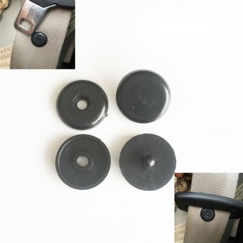 5 pcs/lot Car Seat Belt Limit Buckle Non-slip Buckle Seat Belt Buttons Cold Pressing No Iron Black Gray Beige Car Stying