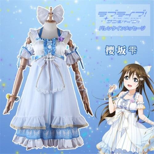 Anime Lovelive! PDP Shizuku Osaka School Idol Festival Perfect Dream Project Uniform Cosplay Costume Halloween Suit For Women Gi