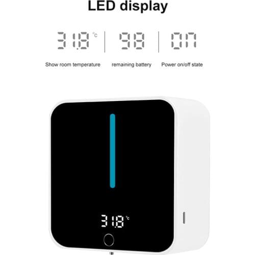 2021 Hand Washer Automatic Induction Foaming Hand Washer LED Display Screen Household Infrared Sensor Soap Dispenser