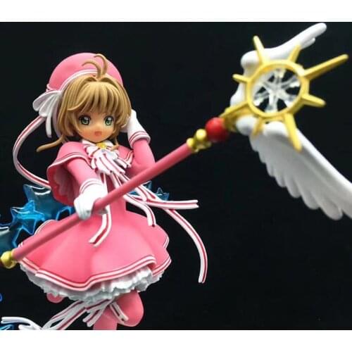 Card Captor Sakura Action Figures Clear Card Toys 18cm