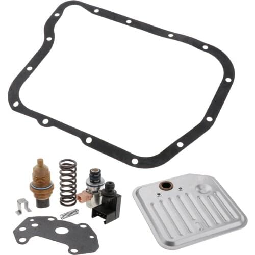 Premium Professional 4WD Automatic Transmission Filter Kit w/ Solenoid Set for 12776F 49309T 22955A 22958 22832A 22216