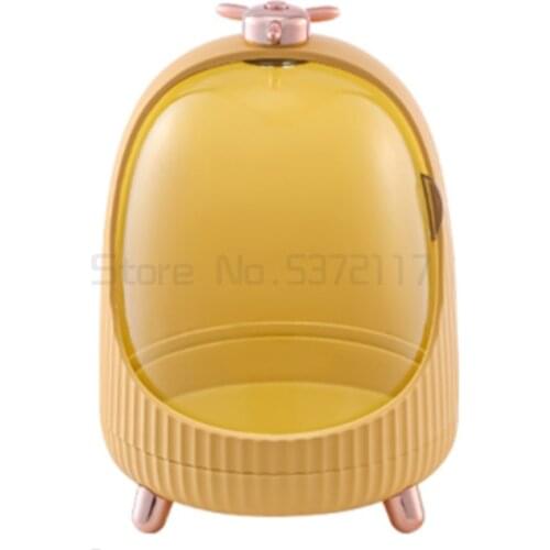 Cosmetic storage box household desktop lipstick makeup brush drawer dustproof shelf storage box