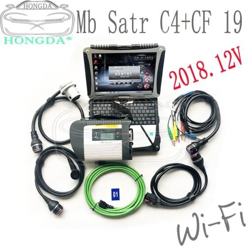 Latest software 2020.06 Xe ntry+DTS Monaco+Vediamo+DAS+EPC+HHT with Panasonic CF19 laptop Perfect fit for MB Star C4C5