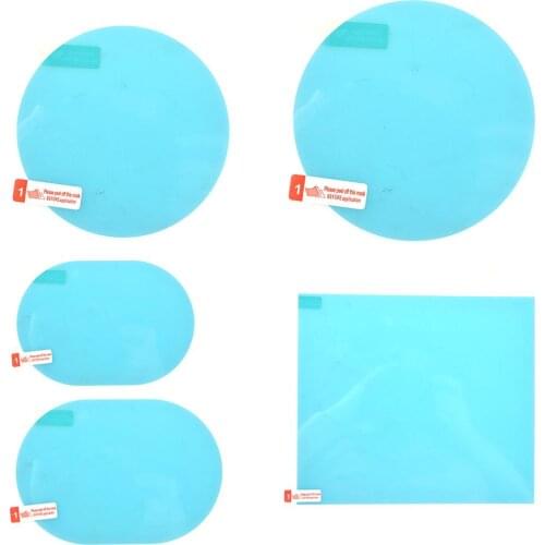 NEW 2pcs/pack Car Rearview Mirror Waterproof Anti-Fog Rain-Proof Film Side Window Glass Film A Variety Of Size Specifications