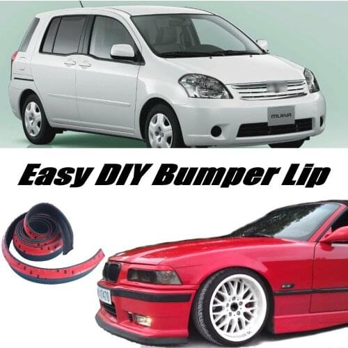 NOVOVISU For TOYOTA Raum Bumper Lip / TOP Gear Front Spoiler Deflector For Friends to Car View Tuning / Body Kit / Strip Skirt