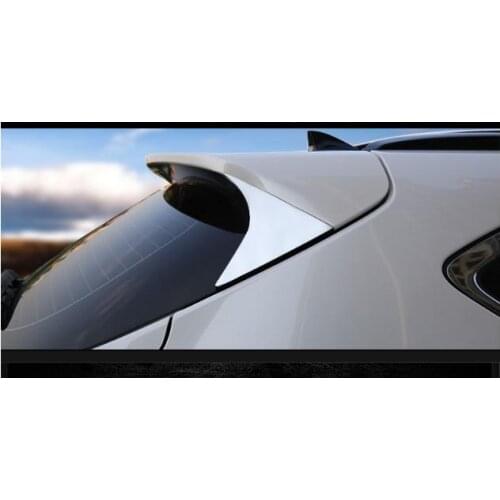 Fit For 2015 2016 2017 Hyundai Tucson TL Side Rear Window Spoiler Cover Trim Triangle Garnish Bezel Styling Molding