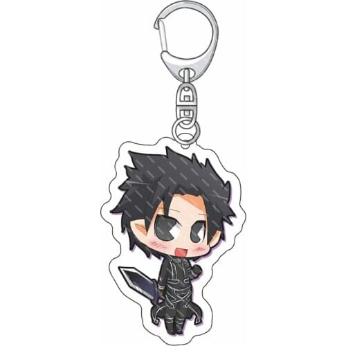 SAO Wword Art Online key chain pendant Keyrings