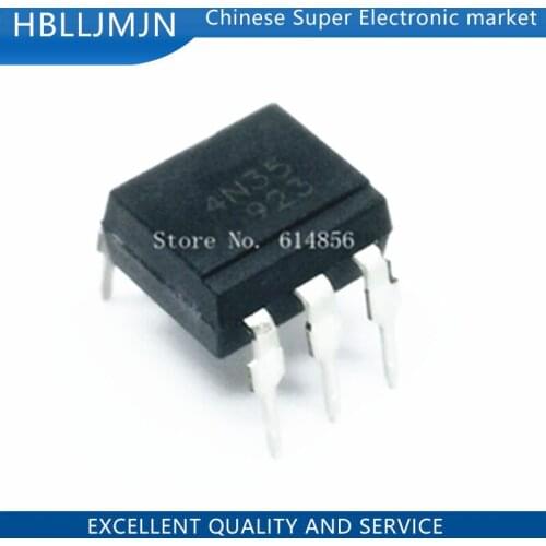 100PCS 4N35 DIP-6
