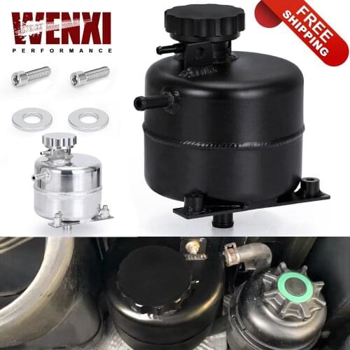 For MINI Cooper S R52 R53 Car Accessories Coolant Header Expansion Overflow Water Tank & Cap Reservoir Aluminum Can WX-COT03
