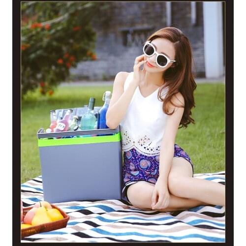 25 L Car Refrigerator, 220V / Freezer 12v Mini Fridge Car Home Dual-use Small Refrigerator, Dormitory Cold Box Temperature Box