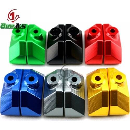 For KAWASAKI Z800 2013 2014 2015 2016 Motorcycle Accessories CNC Rear Fork Spindle Chain Adjuster Blocks
