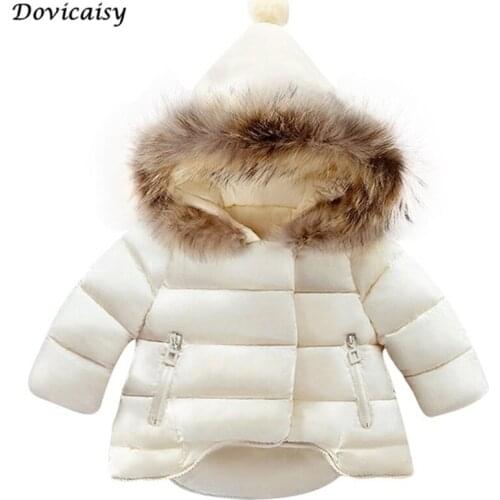 Пуховики для девочек Dovicaisy China At AliExpress
