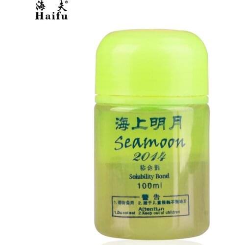 HAIFU SEA MOON Seamoon Professional Table Tennis Rubber Solubility Bond Booster/ Bond Oil/ VOC Tune Glue 100ml