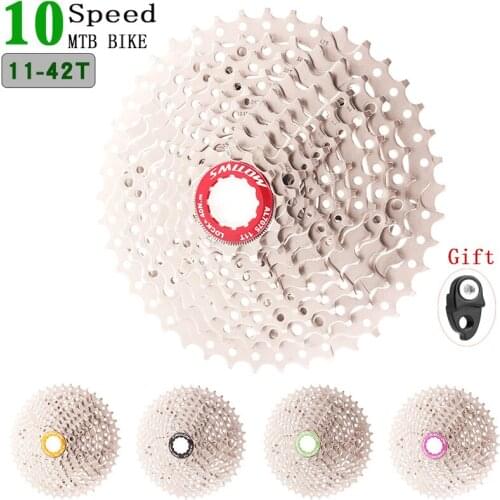 10s Cassette MTB Mountain Bike Bicycle 10 Speed 11-42T Flywheel Freewheel for parts m590 m6000 m610 m675 m780 X7 X9