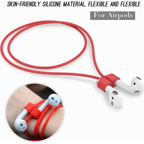 Magnetic Earphone Strap Rope For Apple AirPods Pro 2019 Accessories Anti-Lost Headphone Magnetic String Rope Silicone Cable Cord