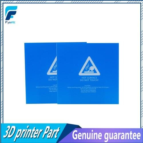 2pcs 300x300mm Frosted Heated Bed Sticker Printing Build Sheets Platform Sticker for CR-10s Lulzbot Taz6 3D Printer
