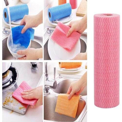 Disposable Cleaning Cloth Non-woven Rags for Kitchen Bathroom Washing Dishcloth