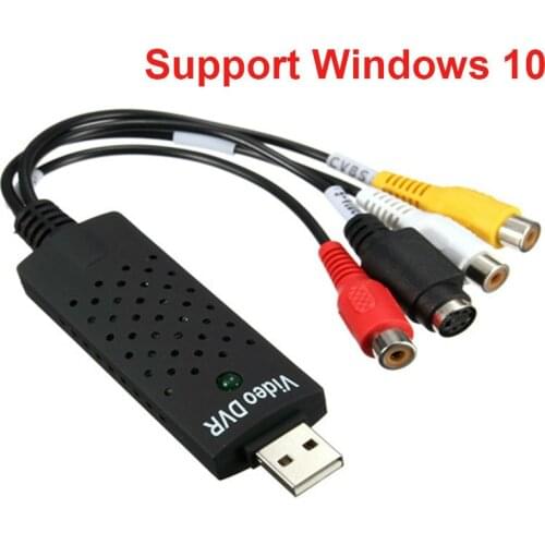 Support Windows 10 USB DVR Video Capture Usb Video Capture Adapter for Changing Video To Display on PC USB DVR Card