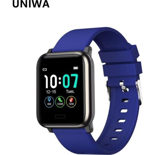 UNIWA B1 Smart Watch Men Women Bluetooth Fitness Tracker Sport Watch Waterproof Heart Rate Monitor Blood Pressure Smart Bracelet