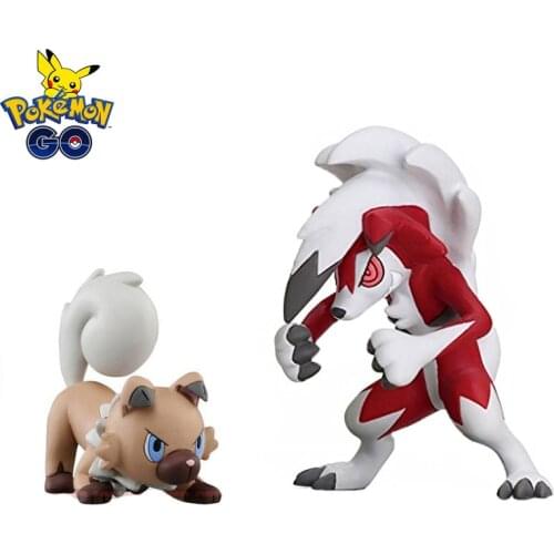 TAKARA TOMY Pokemon Zeraora Lugia Lunala Necrozma RockruffAction Figure Anime Figure Collectible Gifts Toys for Kids