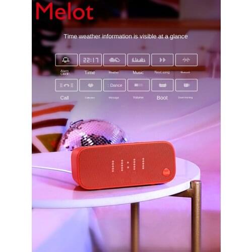 In Sugar Smart Audio Bluetooth Speaker Voice AI Home Learning Robot Toy Gift Alarm Clock