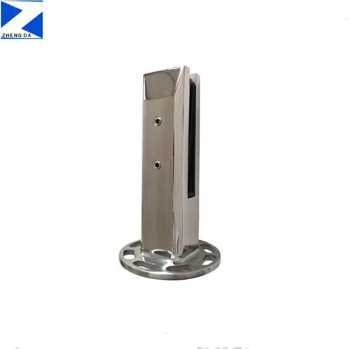 Hollow Square Base Mount Stainless Steel 2205 Glass Spigot Used For Pool Fence Stair Railing Accessories