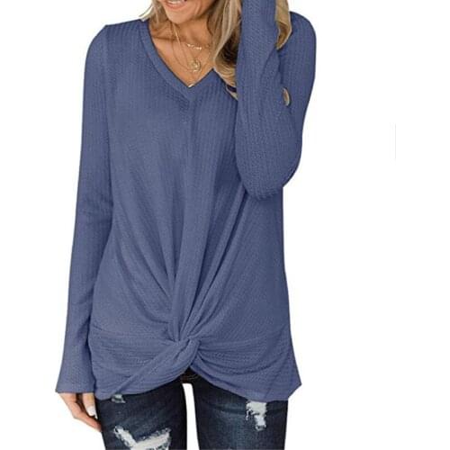 2021 New Casual V-neck Knit Solid Colour Pink White Ladies Pullovers Sweater Autumn Full Sleeve Loose Women Plus Size Sweater