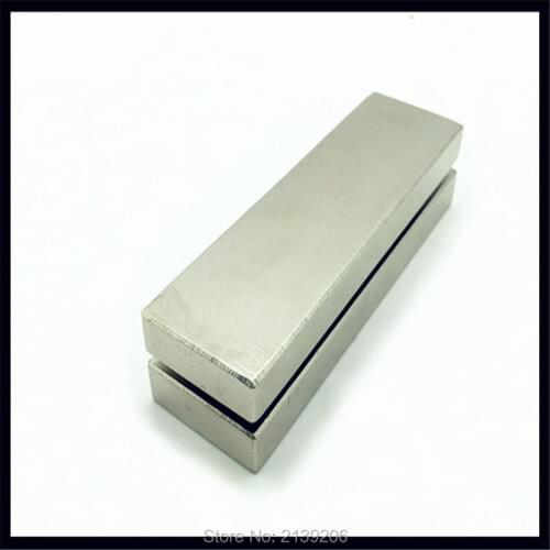 4pcs block 100mm*30mm*10mm pulling force 25KG strong neodymium ndfeb permanent magnets
