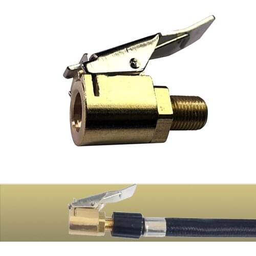 Car Air Pump Thread Nozzle Adapter for Car Tire Air Chuck Inflator Pump Valve Connector Clip-on Adapter Tyre Wheel Valve