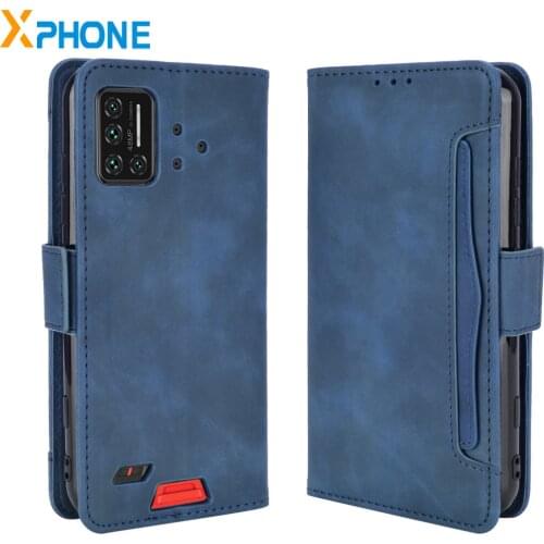 Phone Case for UMIDIGI Bison GT Horizontal Flip Leather Case with Holder Card Slots Photo Frame