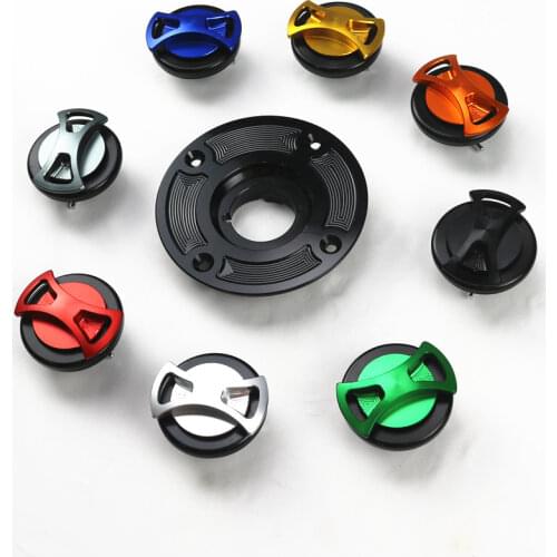 CNC Bow-tie Gas Fuel Tank Cap Cover For Suzuki GSXR 600 1300 TL1000 GS500 SV650