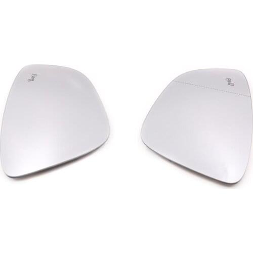 FOR LHD NEW CC Arteon Side Assist Rear View Side Mirror Glass lane change