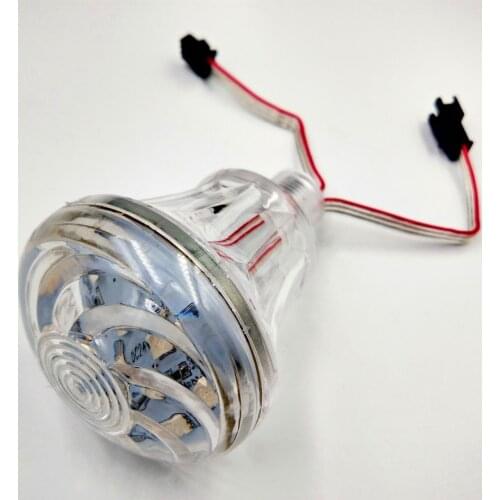 Addressable 60mm amusement park led pixel light;18leds(4.32)5050 RGB SMD ;DC24V;IP65;UCS1903 IC;double side pcb