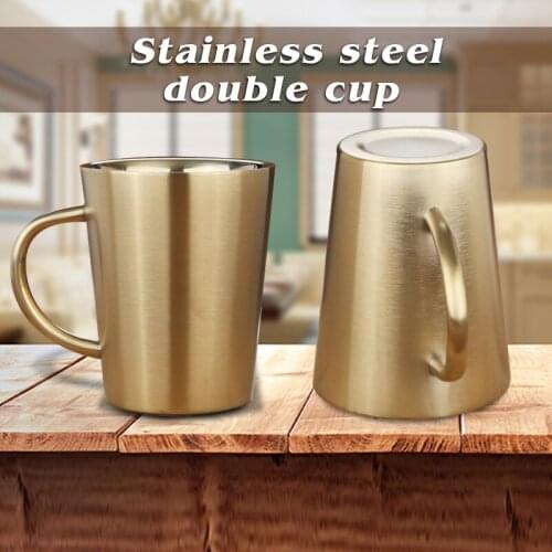340ml Double Wall Stainless Steel Coffee Mug Travel Tumbler Coffee Jug Milk Tea Cups Office Water Mugs