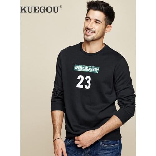 KUEGOU Mens Camouflage Hoodies